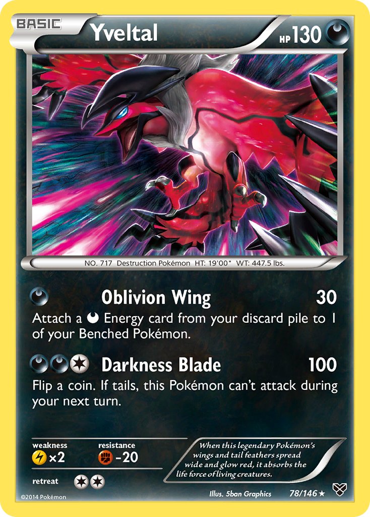 Yveltal (78/146) (Theme Deck Exclusive) [XY: Base Set] | Game Master's Emporium (The New GME)