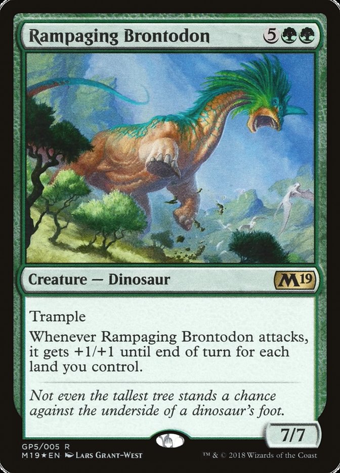 Rampaging Brontodon [Magic 2019 Gift Pack] | Game Master's Emporium (The New GME)