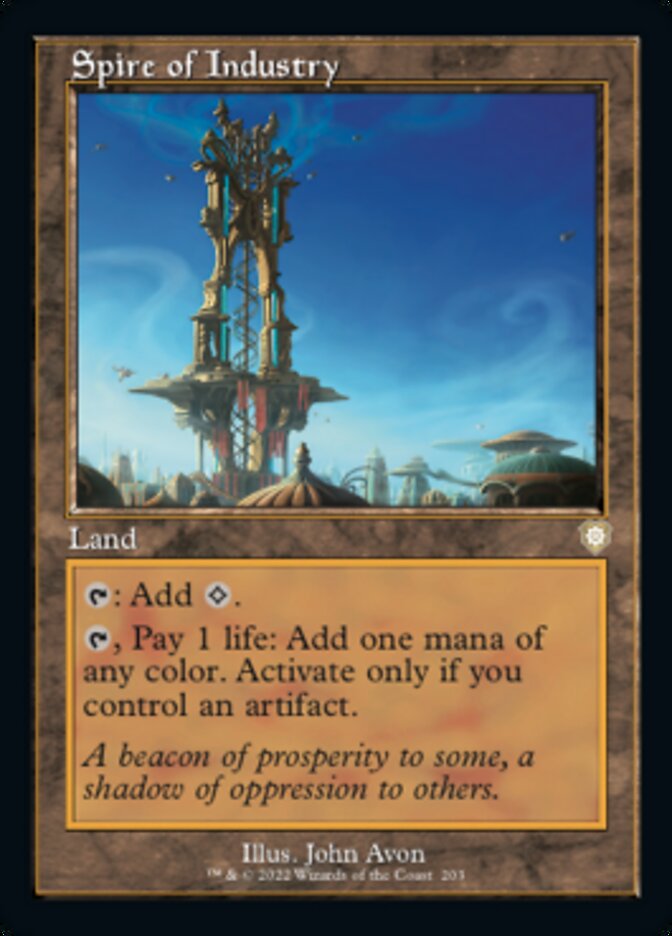 Spire of Industry (Retro) [The Brothers' War Commander] | Game Master's Emporium (The New GME)