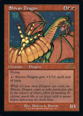 Shivan Dragon (Retro) [30th Anniversary Edition] | Game Master's Emporium (The New GME)