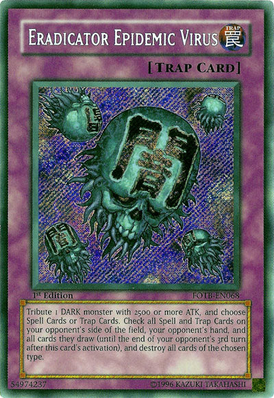 Eradicator Epidemic Virus [FOTB-EN068] Secret Rare | Game Master's Emporium (The New GME)