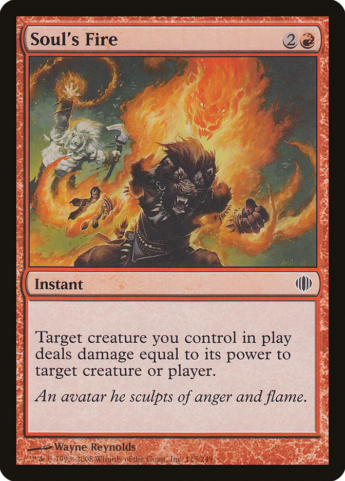 Soul's Fire [Shards of Alara] | Game Master's Emporium (The New GME)