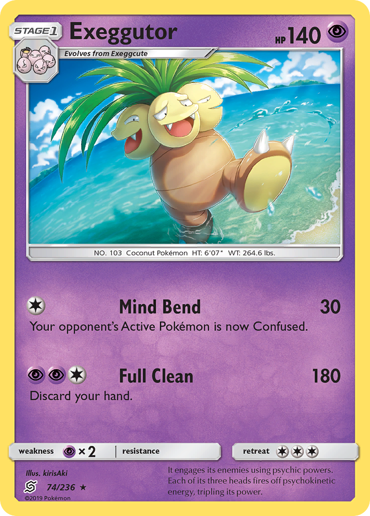 Exeggutor (74/236) [Sun & Moon: Unified Minds] | Game Master's Emporium (The New GME)