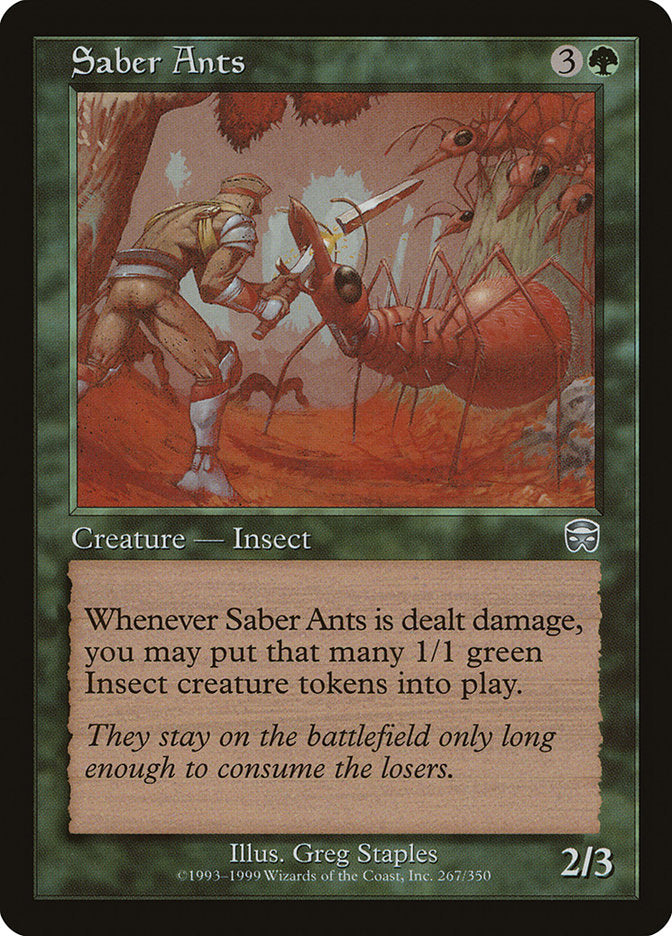 Saber Ants [Mercadian Masques] | Game Master's Emporium (The New GME)