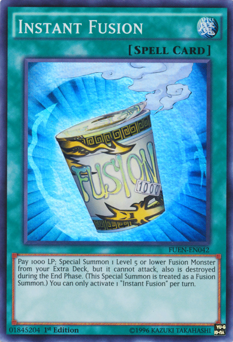 Instant Fusion [FUEN-EN042] Super Rare | Game Master's Emporium (The New GME)