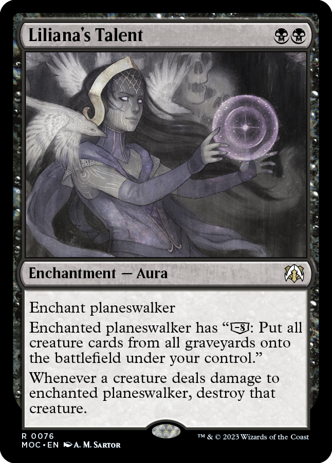 Liliana's Talent [March of the Machine Commander] | Game Master's Emporium (The New GME)