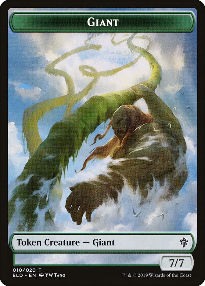 Giant Token [Throne of Eldraine Tokens] | Game Master's Emporium (The New GME)