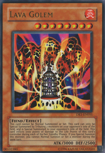 Lava Golem [DR1-EN051] Ultra Rare | Game Master's Emporium (The New GME)