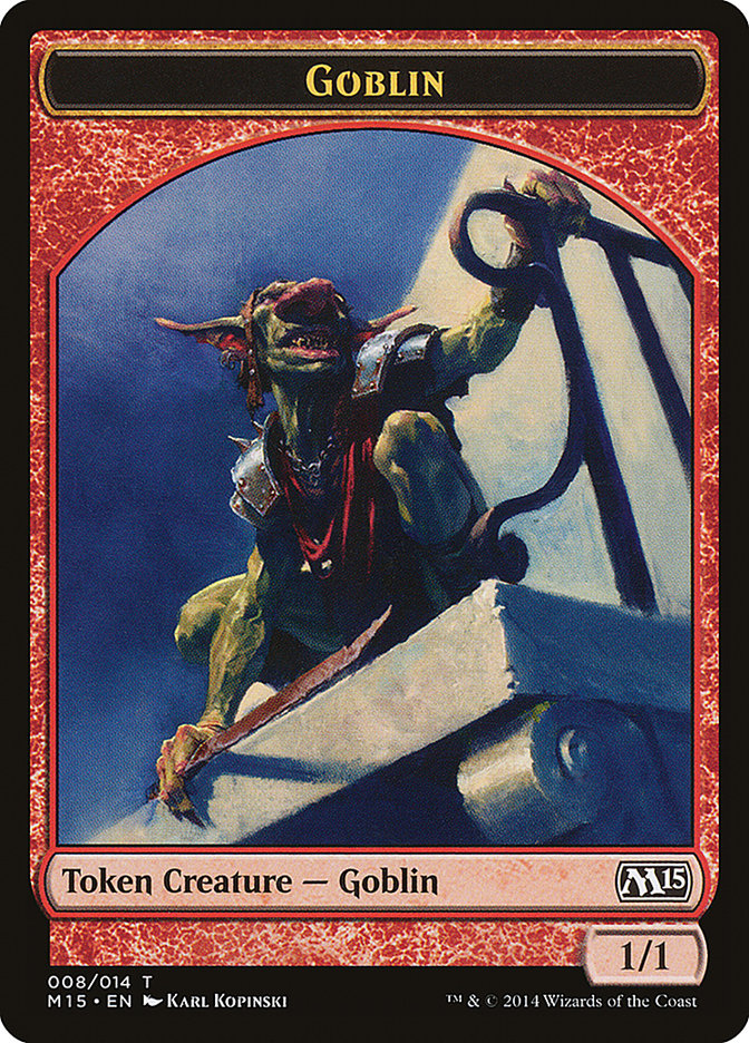 Goblin Token [Magic 2015 Tokens] | Game Master's Emporium (The New GME)