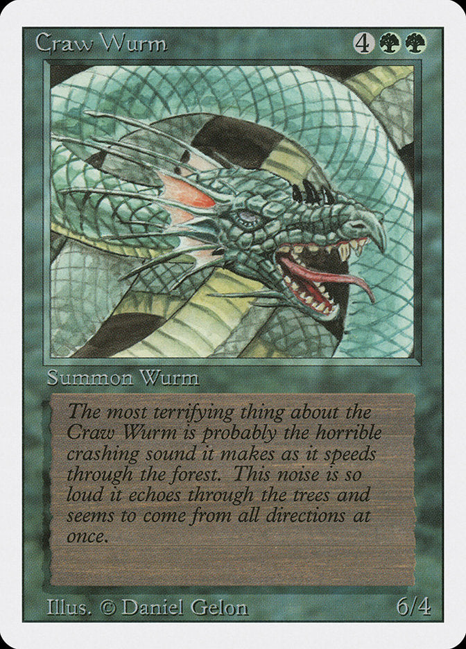 Craw Wurm [Revised Edition] | Game Master's Emporium (The New GME)