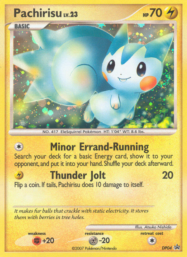 Pachirisu (DP04) [Diamond & Pearl: Black Star Promos] | Game Master's Emporium (The New GME)