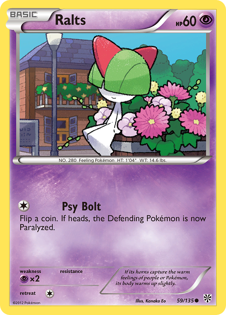 Ralts (59/135) [Black & White: Plasma Storm] | Game Master's Emporium (The New GME)