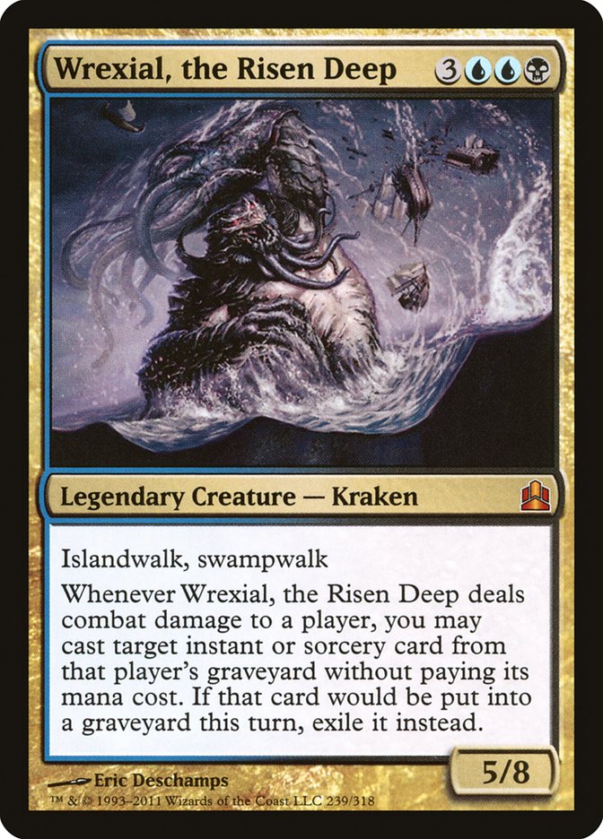 Wrexial, the Risen Deep [Commander 2011] | Game Master's Emporium (The New GME)