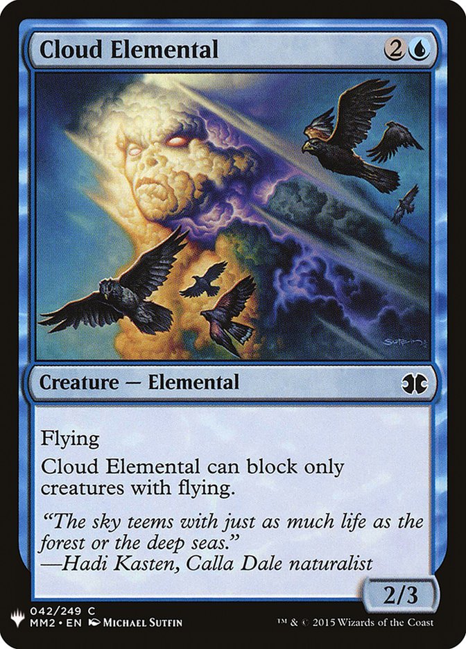 Cloud Elemental [Mystery Booster] | Game Master's Emporium (The New GME)