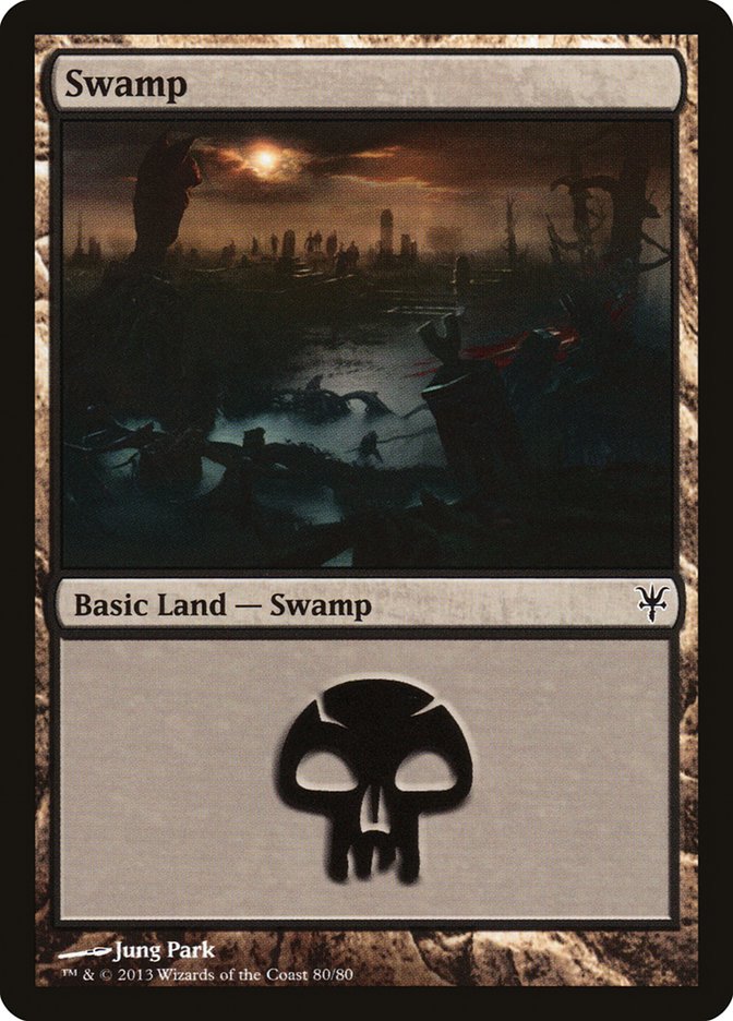 Swamp (80) [Duel Decks: Sorin vs. Tibalt] | Game Master's Emporium (The New GME)