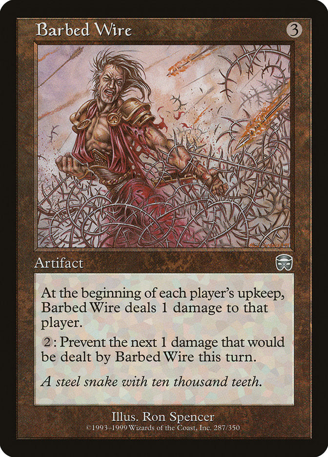 Barbed Wire [Mercadian Masques] | Game Master's Emporium (The New GME)