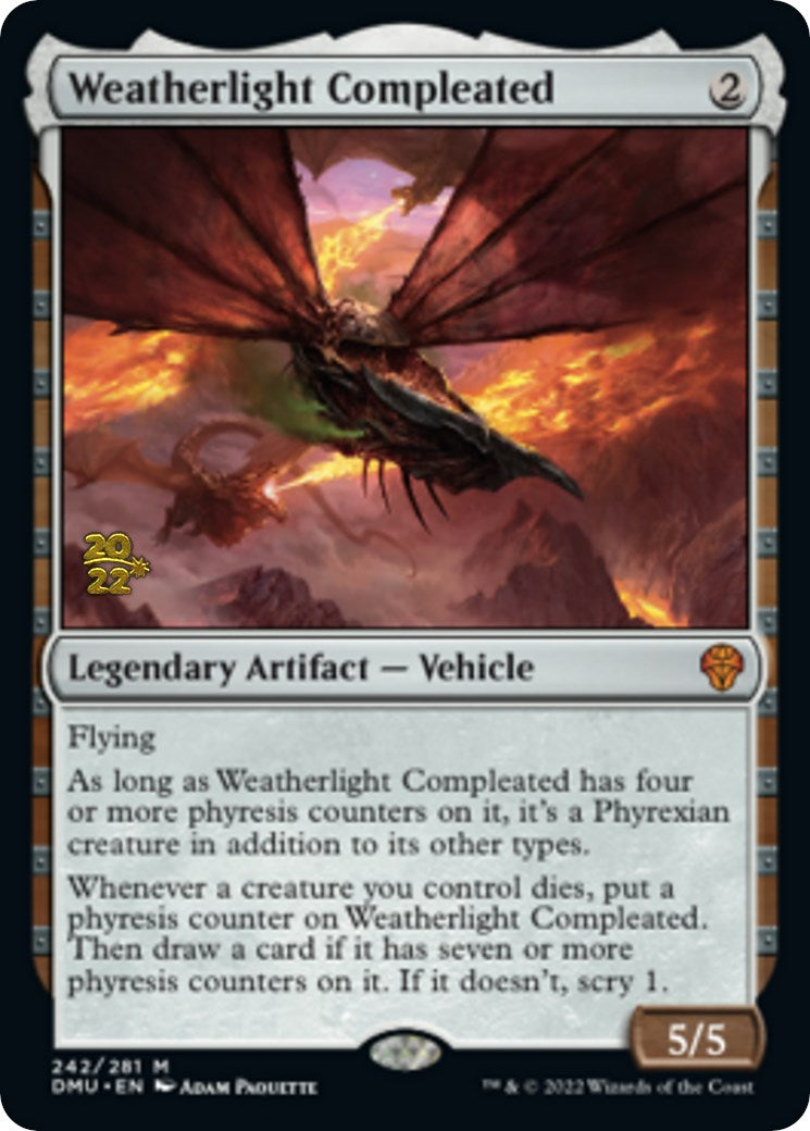 Weatherlight Compleated [Dominaria United Prerelease Promos] | Game Master's Emporium (The New GME)