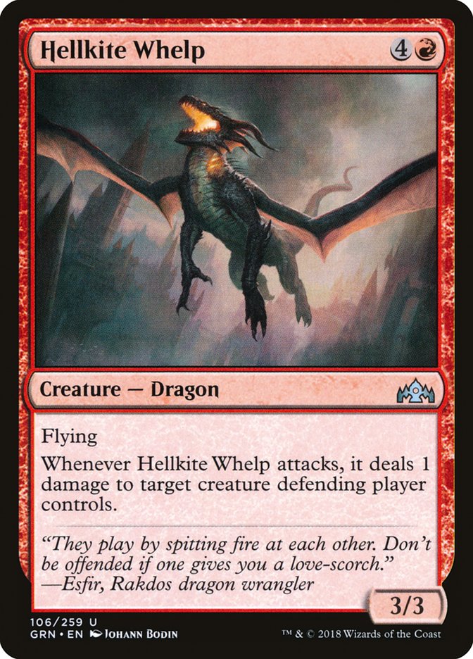 Hellkite Whelp [Guilds of Ravnica] | Game Master's Emporium (The New GME)