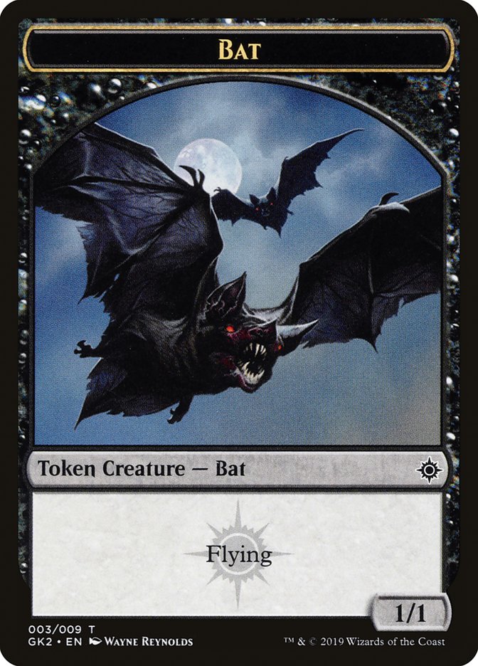 Bat // Spirit (010) Double-Sided Token [Ravnica Allegiance Guild Kit Tokens] | Game Master's Emporium (The New GME)