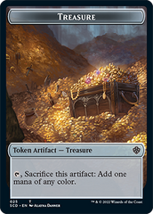 Treasure // Treasure Double-Sided Token [Starter Commander Decks] | Game Master's Emporium (The New GME)