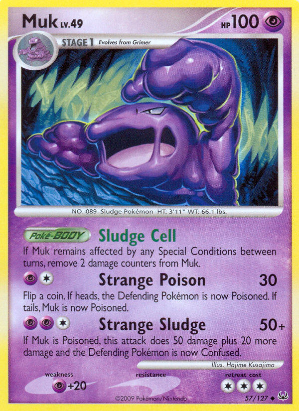 Muk (57/127) [Platinum: Base Set] | Game Master's Emporium (The New GME)