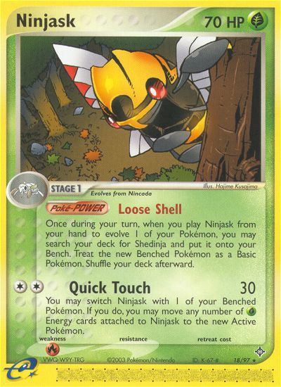 Ninjask (18/97) [EX: Dragon] | Game Master's Emporium (The New GME)