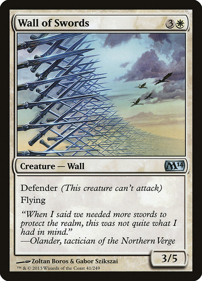 Wall of Swords [Magic 2014] | Game Master's Emporium (The New GME)
