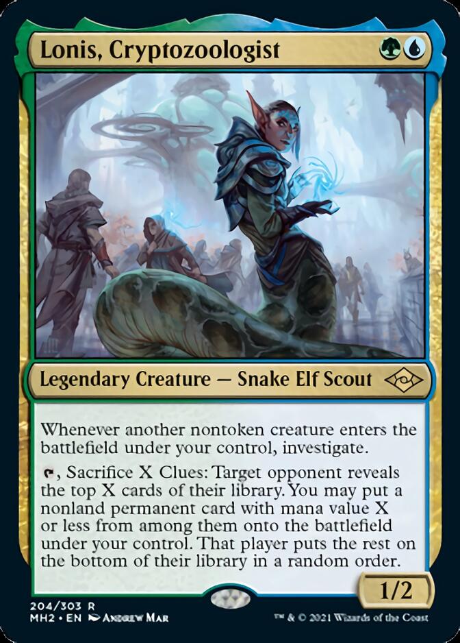 Lonis, Cryptozoologist [Modern Horizons 2] | Game Master's Emporium (The New GME)