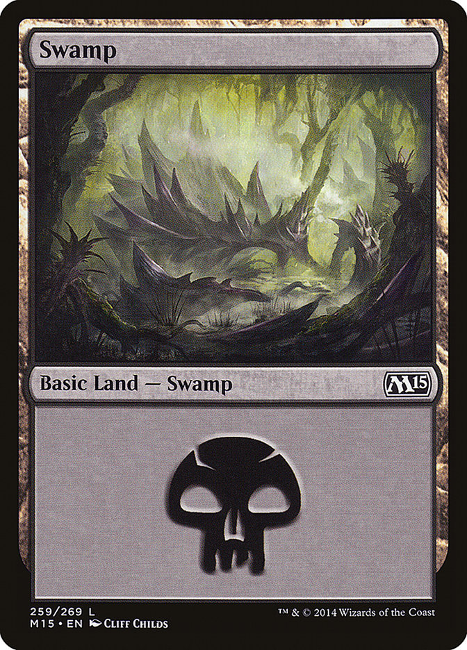 Swamp (259) [Magic 2015] | Game Master's Emporium (The New GME)