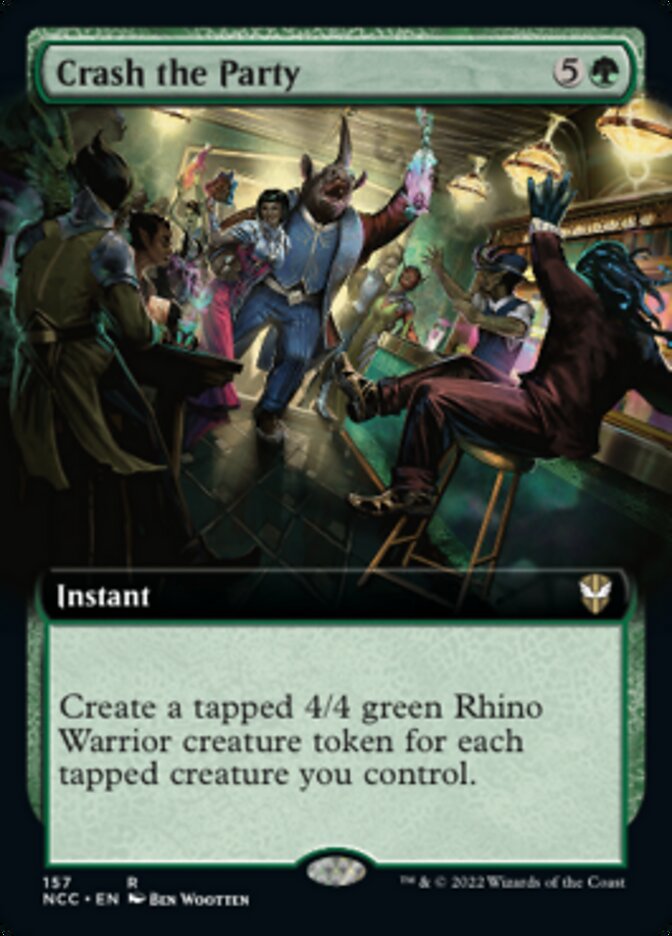 Crash the Party (Extended Art) [Streets of New Capenna Commander] | Game Master's Emporium (The New GME)