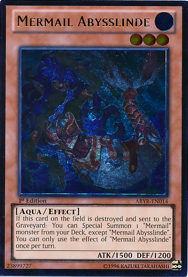 Mermail Abysslinde (UTR) [ABYR-EN014] Ultimate Rare | Game Master's Emporium (The New GME)