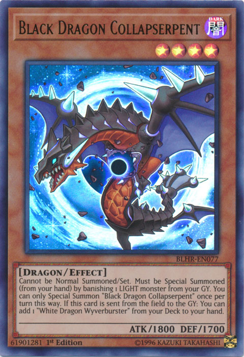 Black Dragon Collapserpent [BLHR-EN077] Ultra Rare | Game Master's Emporium (The New GME)
