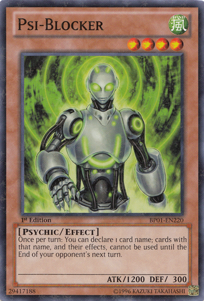 Psi-Blocker [BP01-EN220] Starfoil Rare | Game Master's Emporium (The New GME)