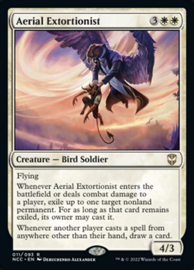 Aerial Extortionist [Streets of New Capenna Commander] | Game Master's Emporium (The New GME)