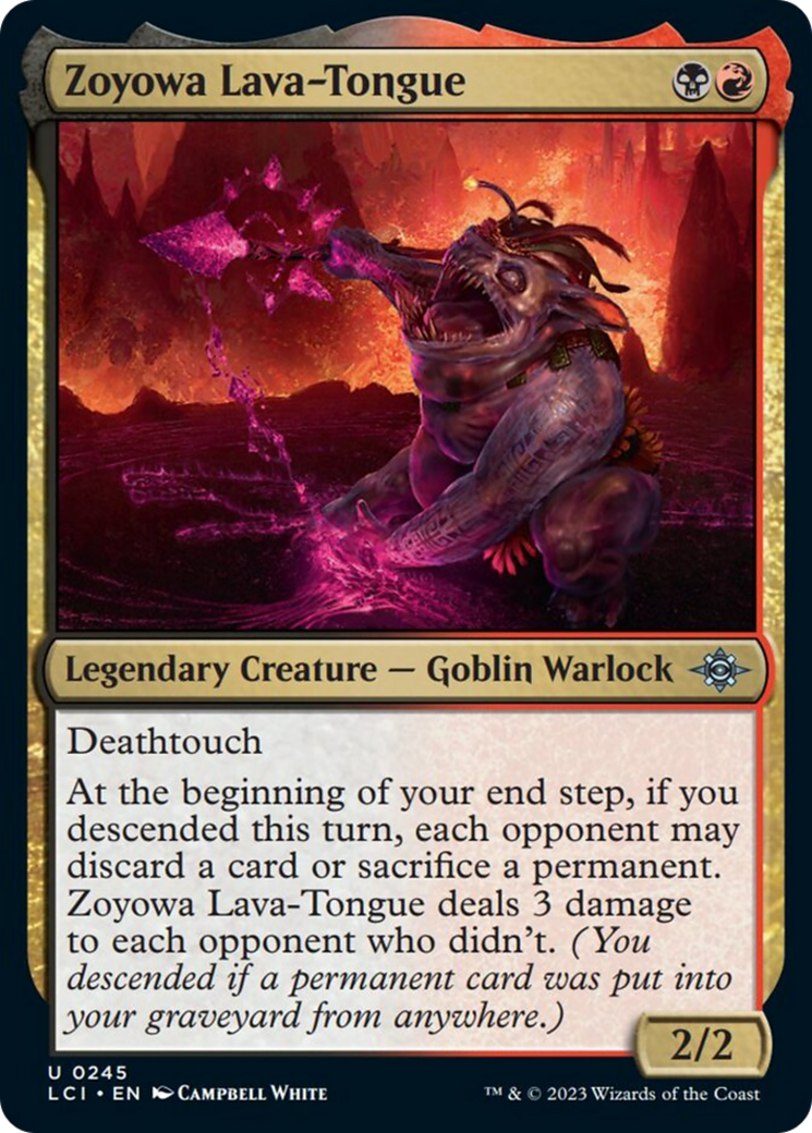 Zoyowa Lava-Tongue [The Lost Caverns of Ixalan] | Game Master's Emporium (The New GME)