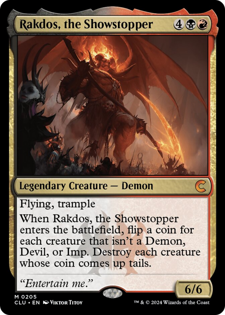 Rakdos, the Showstopper [Ravnica: Clue Edition] | Game Master's Emporium (The New GME)