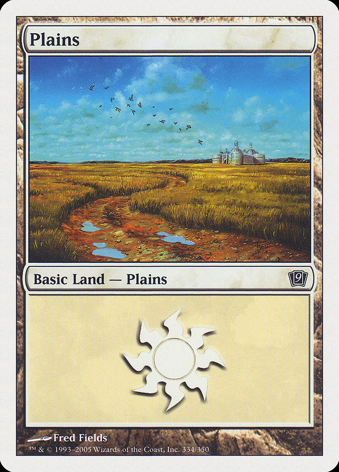 Plains (334) [Ninth Edition] | Game Master's Emporium (The New GME)