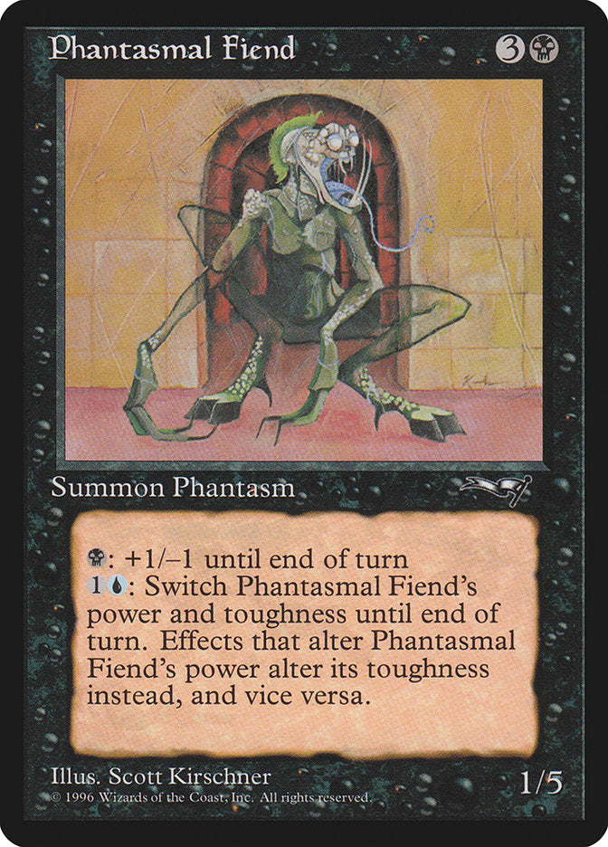 Phantasmal Fiend (Standing) [Alliances] | Game Master's Emporium (The New GME)