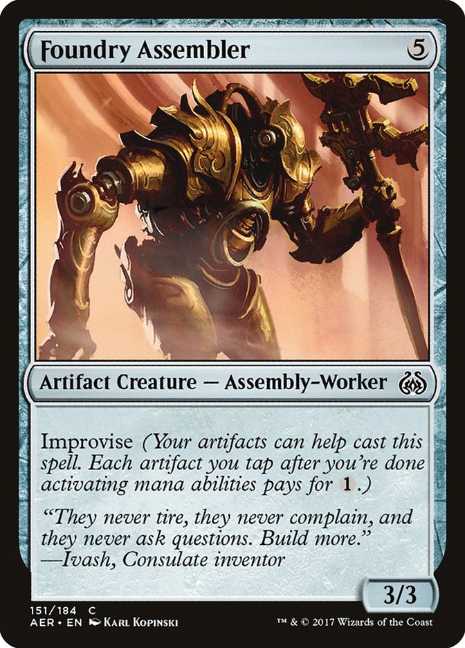 Foundry Assembler [Aether Revolt] | Game Master's Emporium (The New GME)