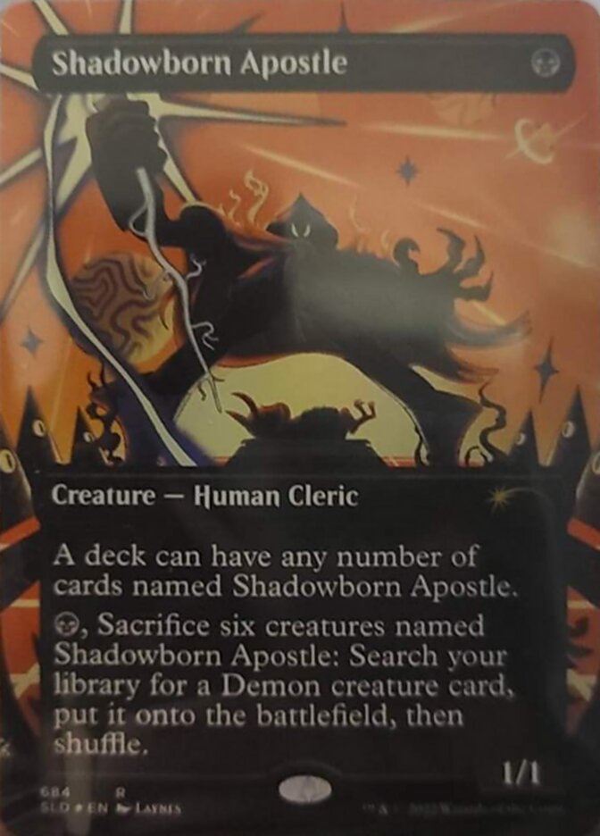 Shadowborn Apostle (Borderless) (684) [Secret Lair Drop Promos] | Game Master's Emporium (The New GME)