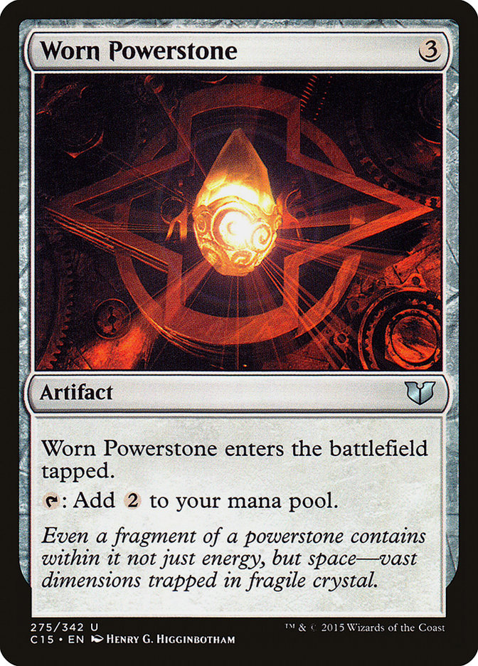 Worn Powerstone [Commander 2015] | Game Master's Emporium (The New GME)