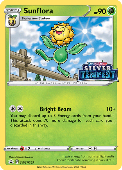Sunflora (SWSH269) (Prerelease) [Sword & Shield: Black Star Promos] | Game Master's Emporium (The New GME)