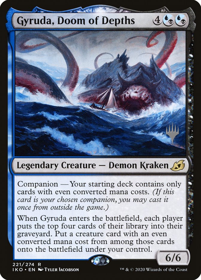 Gyruda, Doom of Depths (Promo Pack) [Ikoria: Lair of Behemoths Promos] | Game Master's Emporium (The New GME)