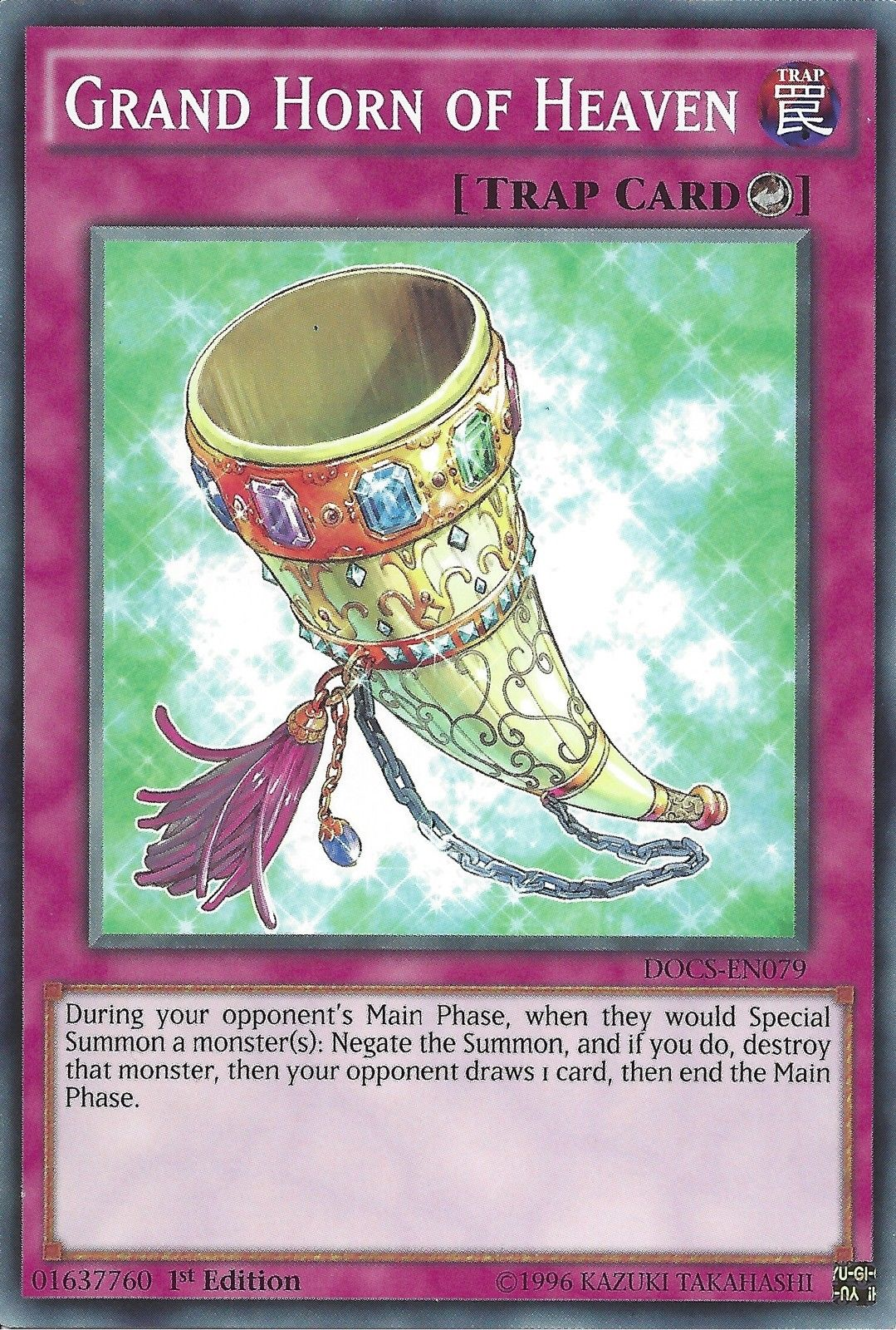 Grand Horn of Heaven [DOCS-EN079] Common | Game Master's Emporium (The New GME)