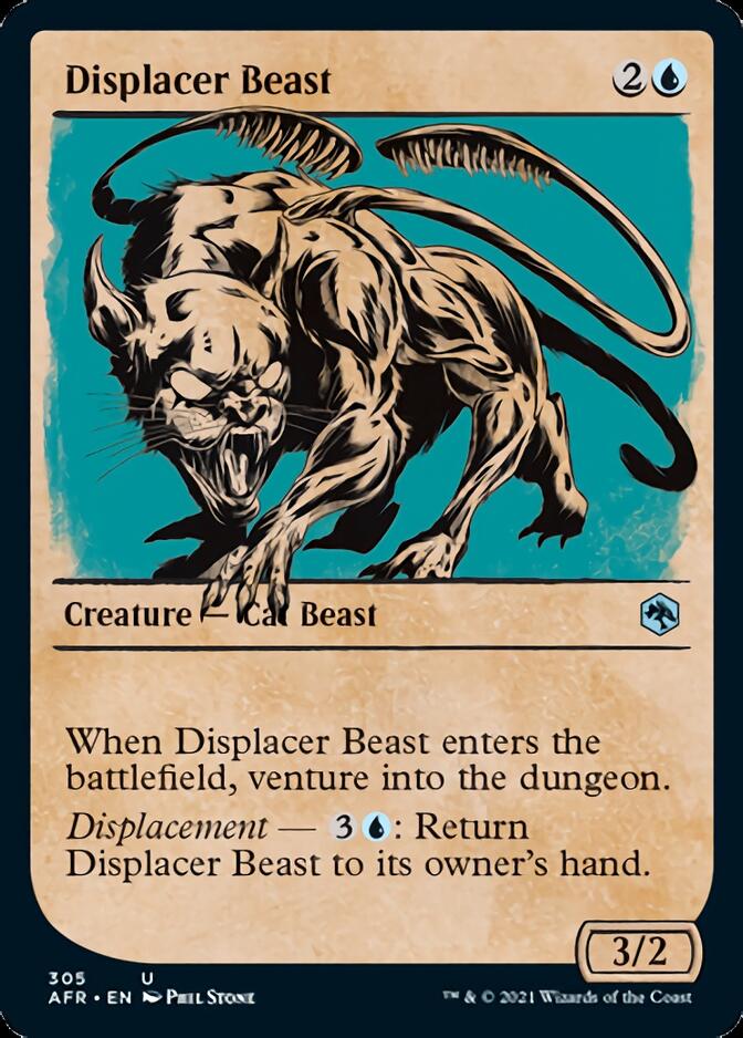 Displacer Beast (Showcase) [Dungeons & Dragons: Adventures in the Forgotten Realms] | Game Master's Emporium (The New GME)
