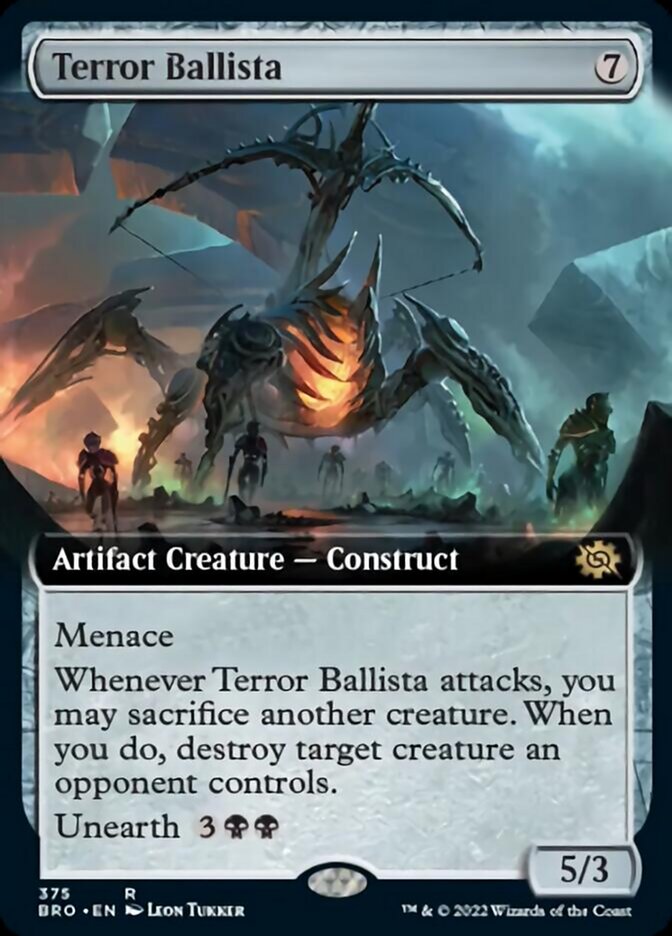 Terror Ballista (Extended Art) [The Brothers' War] | Game Master's Emporium (The New GME)