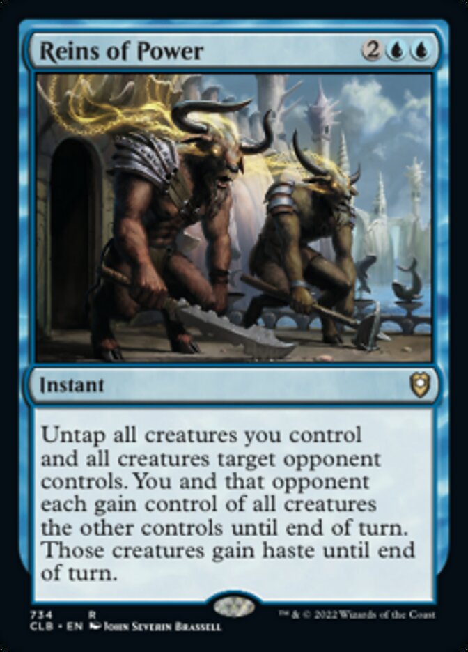 Reins of Power [Commander Legends: Battle for Baldur's Gate] | Game Master's Emporium (The New GME)