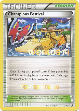 Champions Festival (XY27) (2014 Top Sixteen) [XY: Black Star Promos] | Game Master's Emporium (The New GME)