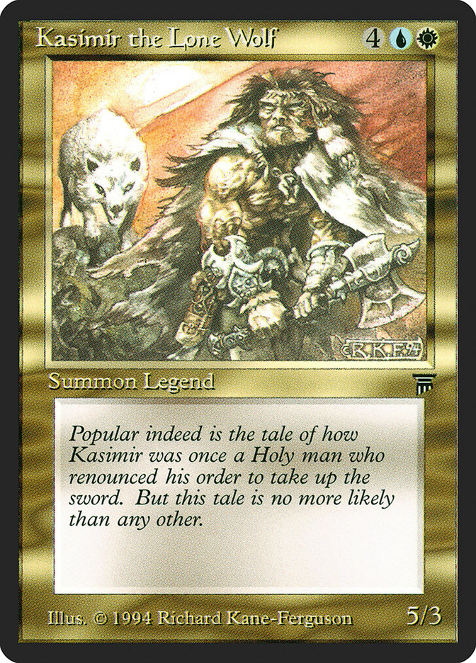 Kasimir the Lone Wolf [Legends] | Game Master's Emporium (The New GME)