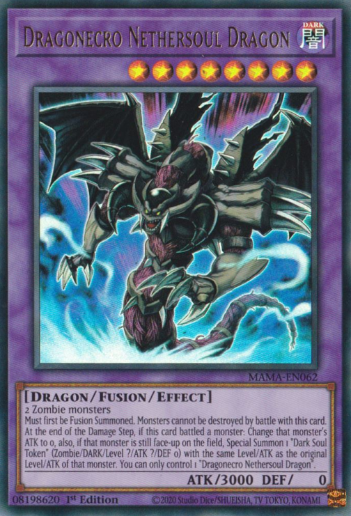 Dragonecro Nethersoul Dragon [MAMA-EN062] Ultra Rare | Game Master's Emporium (The New GME)